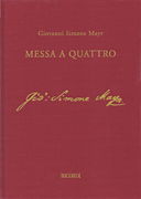 cover for Einsiedeln Mass in C minor (Messa a Quattro) Full Score with Critical Commentary