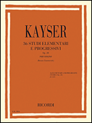 cover for 36 Elementary and Progressive Studies Op. 20