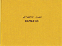 cover for Demetrio - Drammaturgia Musicale Veneta 17