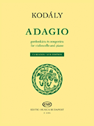 cover for Adagio for Violoncello and Piano - New Edition