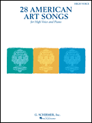 cover for 28 American Art Songs
