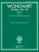 cover for Studies, Op. 45 - Book I