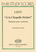 cover for A La Chapelle Sixtine-mnsc