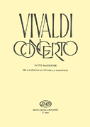 cover for Concerto In C Major for Mandolin (or Guitar), Strings, and Continuo RV425   Piano Reduction