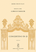 cover for Concertino in D (1769) for Trombula (Flauto), Madora (Chitarra) & Archi