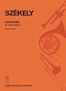 cover for Six Fanfares for Brass Septet