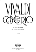 cover for Concerto in F for 2 Horns, Strings, Continuo, RV 538