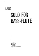 cover for Solo for Bass Flute