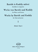 cover for Works by Bartók and Kodály - Volume 1
