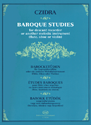 cover for Baroque Studies for Descant Recorder