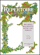 cover for Repertoire for the Recorder - Volume 1B