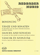 cover for Dances & Sonatas for Recorder (or Other Melodic Instruments)