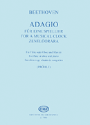 cover for Adagio für eine Spieluhr for Flute (or Oboe) and Piano, WoO 33/1