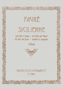 cover for Sicilienne Op.78