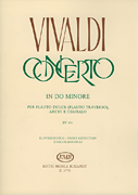 cover for Concerto in C Minor for Flute, Strings and Continuo, RV 441