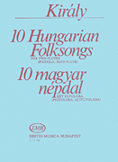 cover for 10 Hungarian Folksongs-2 Fl