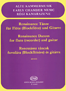 cover for Renaissance Dances for Recorder (or Flute) and Guitar
