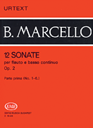 cover for 12 Sonatas for Flute and Basso Continuo, Op. 2 - Volume 1