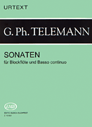 cover for Sonatas for Recorder and Basso Continuo