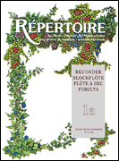 cover for Repertoire for the Recorder - Volume 1A