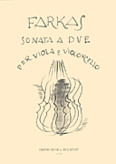 cover for Sonata A Due-vla/vcl