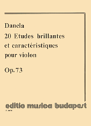 cover for 20 Études Brillantes & Caractéristiques, Op. 73