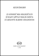 cover for 25 Easy Small Duets-2 Vln