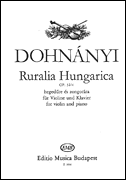 cover for Ruralia Hungarica Op.32c-vn/pn