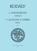 cover for String Quartet No. 1, Op. 2