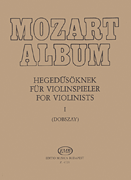 cover for Album for Violin - Volume 1: Songs