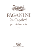 cover for 24 Capricci, Op. 1