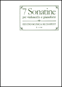 cover for 7 Sonatinas for Violoncello and Piano