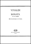 cover for Sonata in E minor for Cello and Guitar RV40