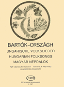 cover for Hungarian Folksongs