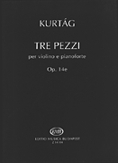 cover for Three Pezzi, Op. 14e