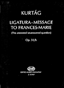 cover for Ligtura-message To Frances