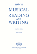 cover for Musical Reading & Writing - Exercise Book Volume 2
