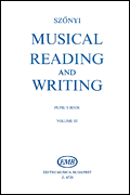 cover for Musical Reading & Writing - Exercise Book Volume 3