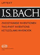 cover for Two-Part Inventions, BWV 772-786