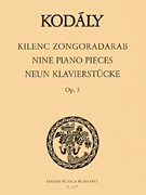 cover for Nine Pieces Op. 3