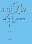 cover for Well Tempered Clavier - Volume 1 BWV 846-869