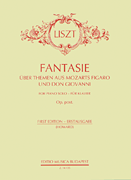 cover for Fantasy on Themes from Figero and Don Giovanni by Mozart