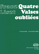 cover for 4 Valses Oubliees-pno