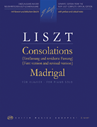 cover for Consolations (First Version and Revised Version) and Madrigal
