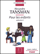 cover for Pour les enfants (For Children) Volume 4