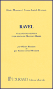 cover for Analyses Des Oeuvres Pour Piano De Maurice Ravel