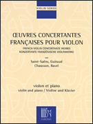 cover for French Violin Concertante Works