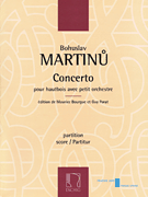 cover for Concerto for Oboe and Small Orchestra