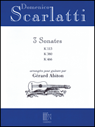 cover for Domenico Scarlatti - Three Sonatas
