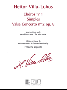 cover for Chôros No. 1 / Simples / Valsa Concerto No. 2, Op. 8